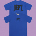 Gallery Dept. Arch Logo Short Sleeve T-Shirt - Royal Blue/Black