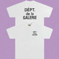 Gallery Dept. DÉPT. de la GALERIE Short Sleeve T-Shirt - White/Black